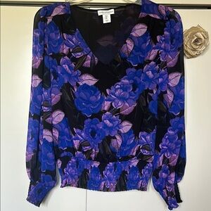 Cupcakes & Cashmere Floral Blouse